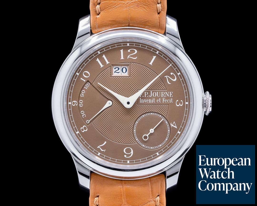 Image of F.P. Journe Octa Automatique Reserve Platinum Havana Dial