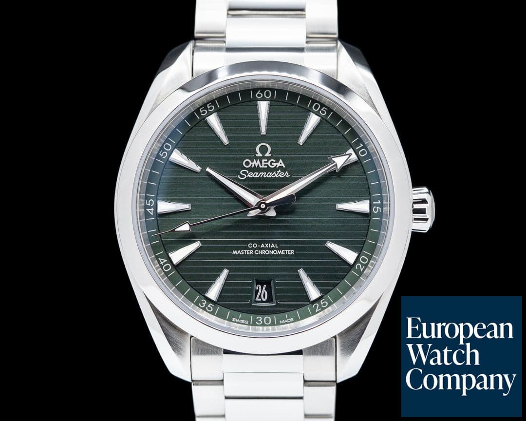 Image of Omega Seamaster Aqua Terra Co-Axial Master Green Dial SS / SS 41mm 