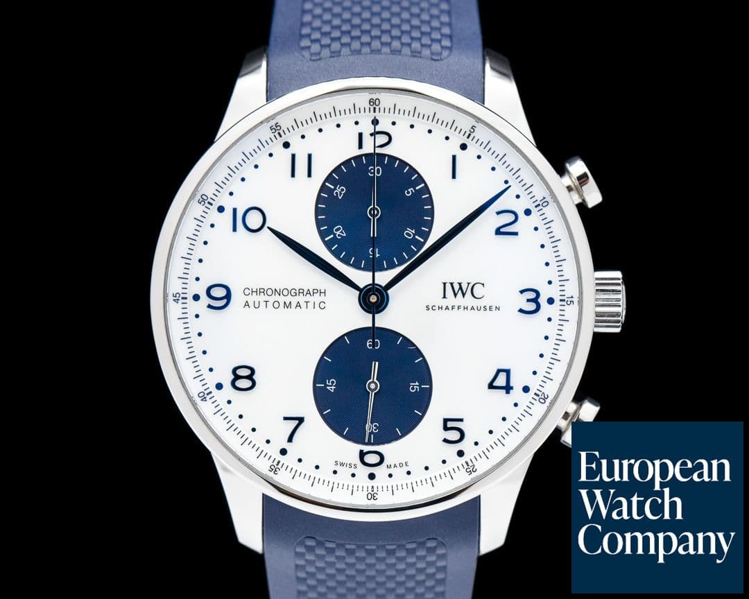 Image of IWC Portugueser Chronograph White Dial