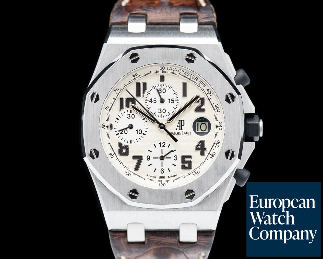 Image of Audemars Piguet Royal Oak Offshore Safari SS / Alligator