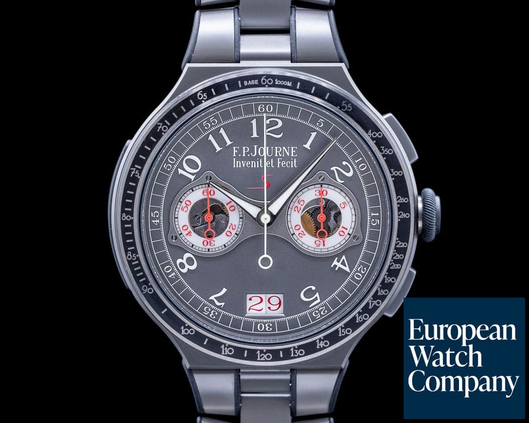 Image of F. P. Journe Chronographe Monopoussoir Rattrapante Titanium