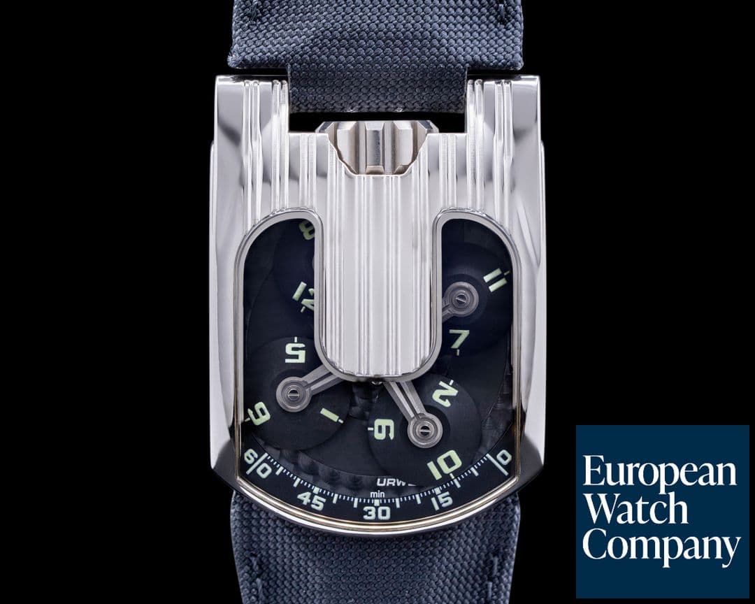 Image of URWERK 103.09 Manual Wind 18k White Gold FULL SET
