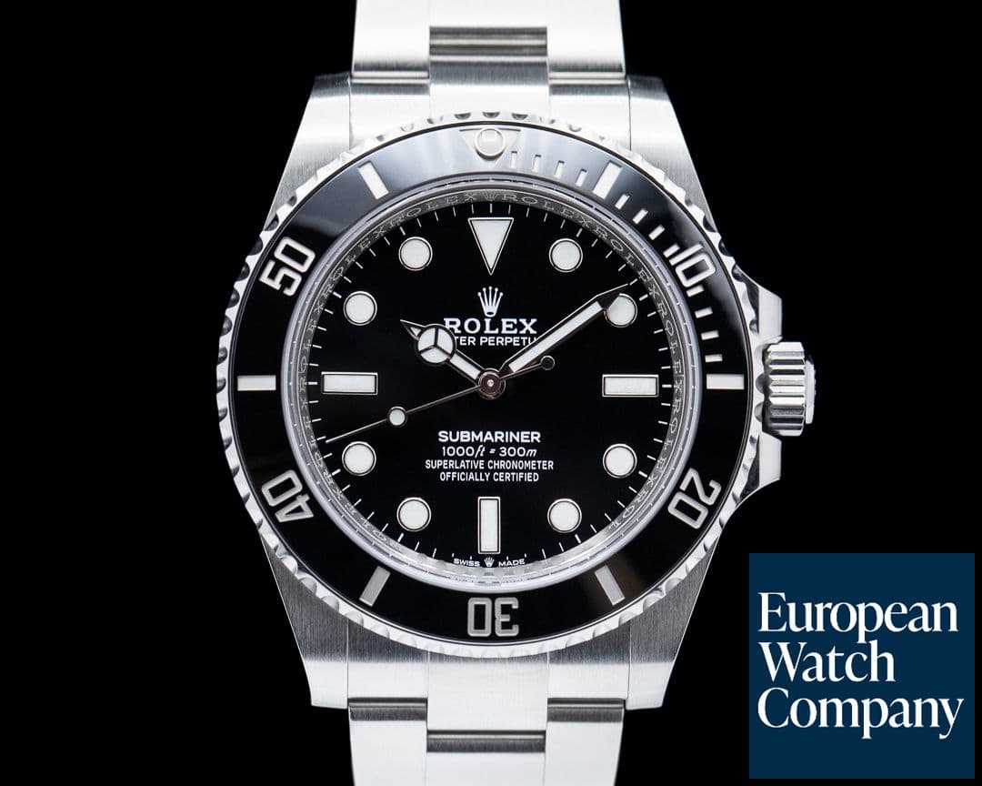Image of Rolex Submariner 124060 No Date Ceramic Bezel 41MM 2020