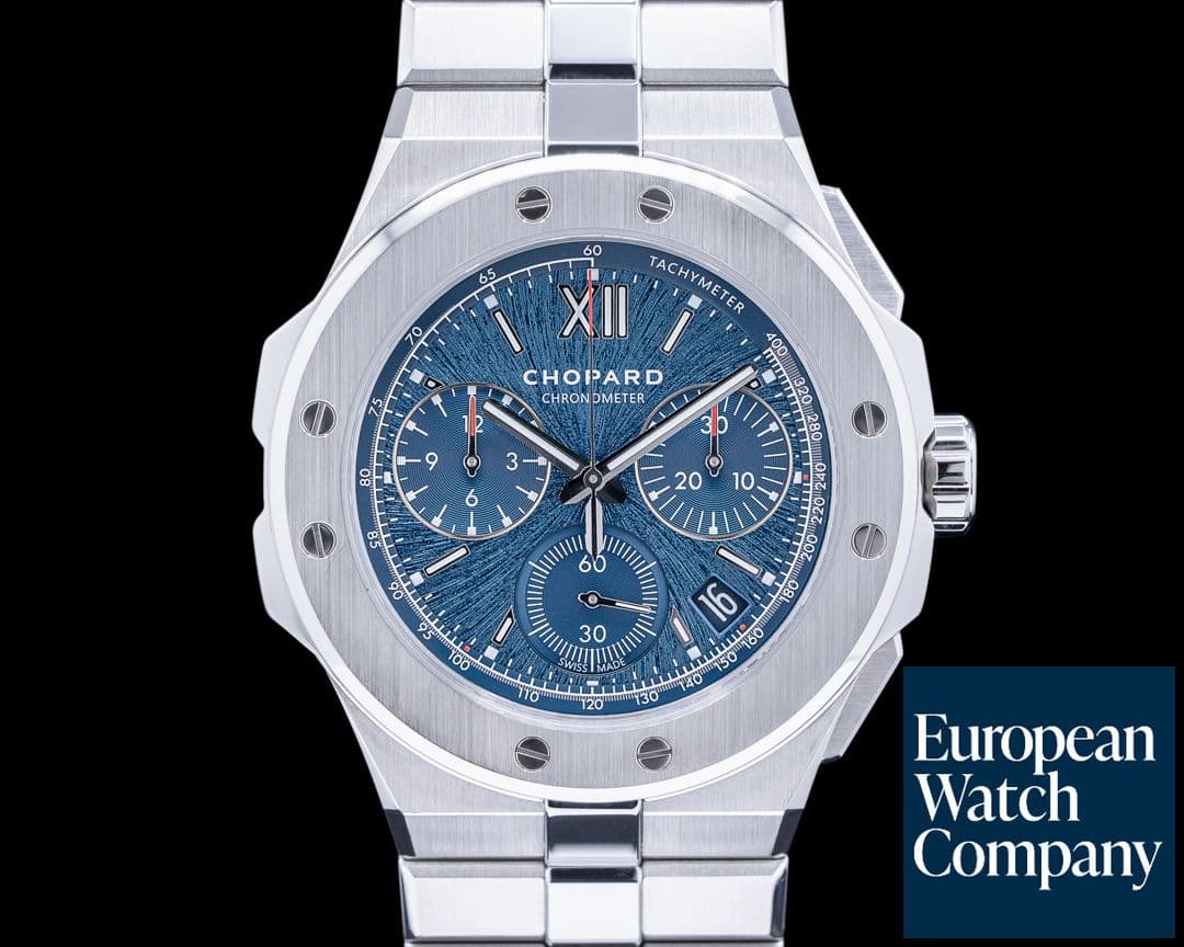 Image of Chopard Alpine Eagle Chronograph Blue Dial 44mm SS Automatic