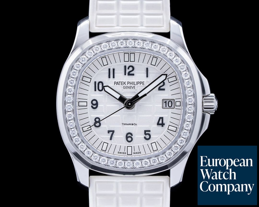 Image of Patek Philippe Aquanaut 5067A Ladies Luce SS White "TIFFANY & CO"