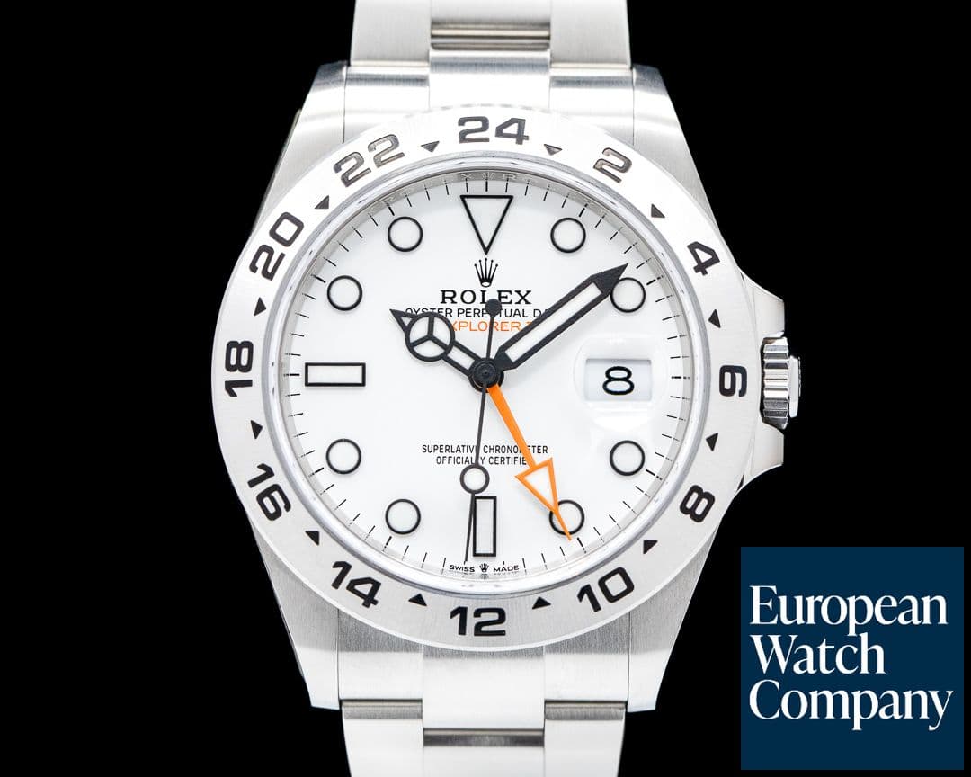Image of Rolex Explorer II 226570 White Dial SS 2022