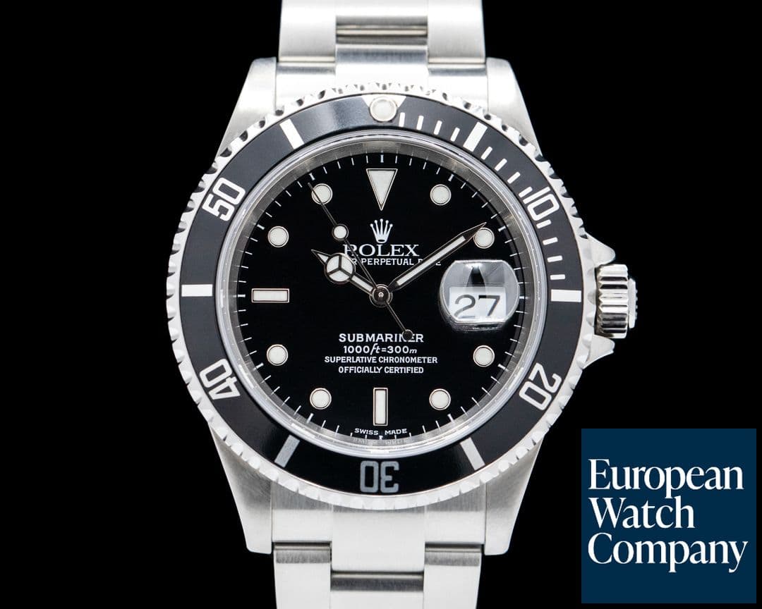 Image of Rolex Submariner 16610 Date SS