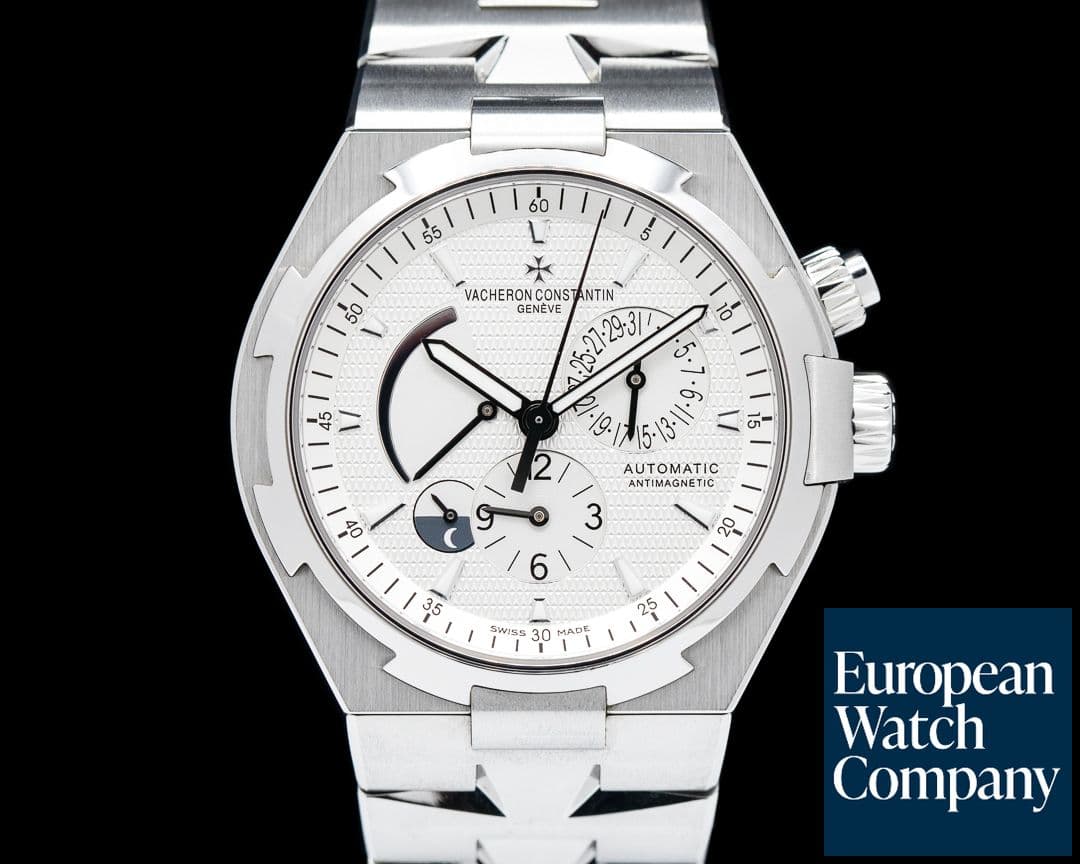 Image of Vacheron Constantin Overseas Dual Time Silver Dial / Bracelet FULL SET