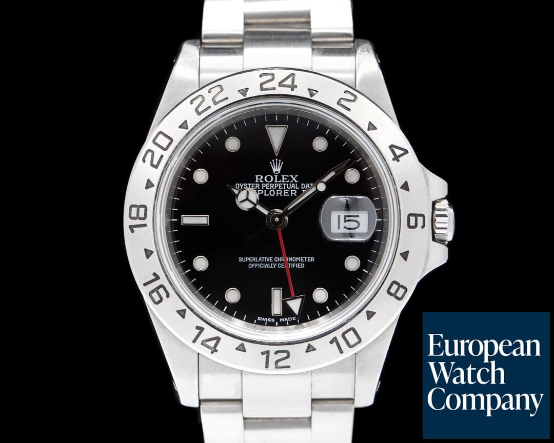 Image of Rolex Explorer II SS Black Dial 16570