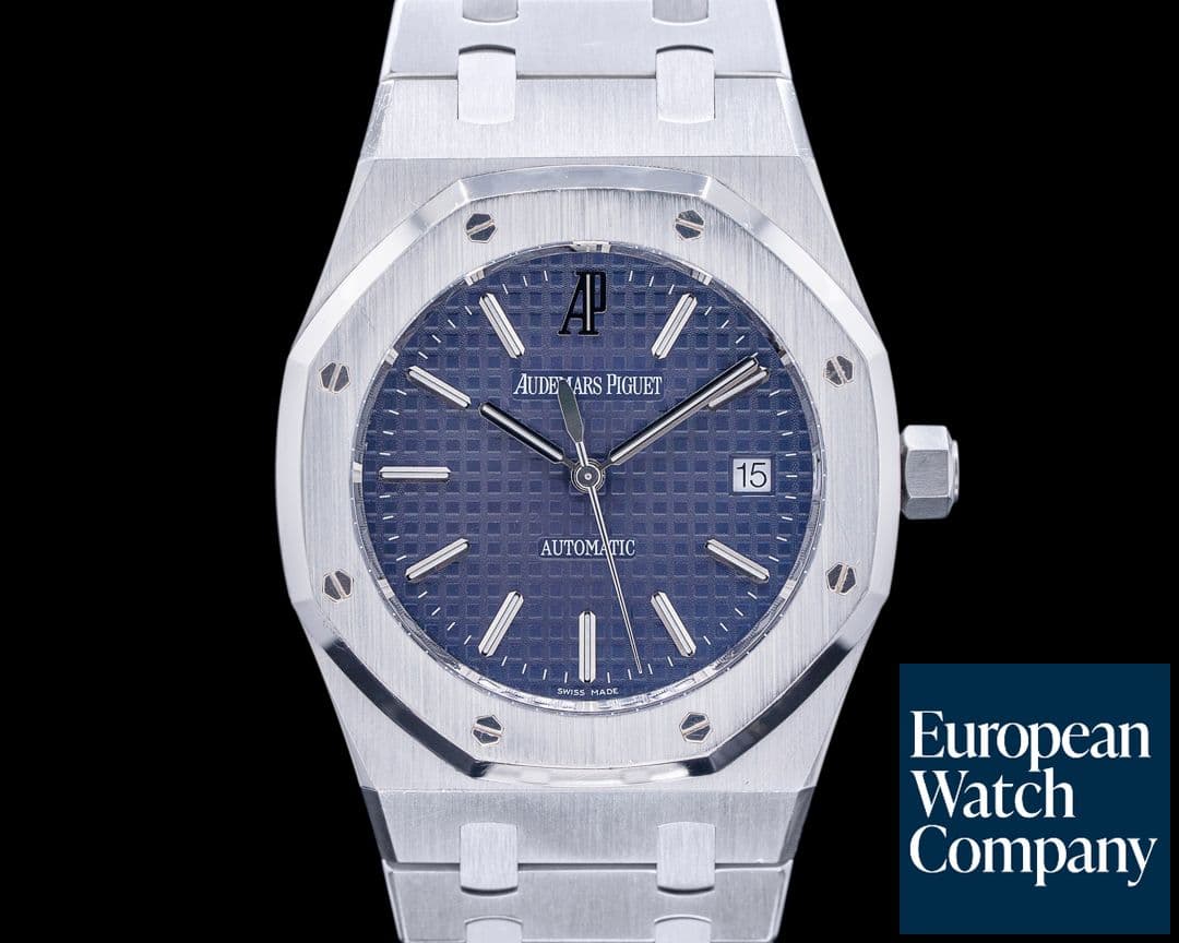 Image of Audemars Piguet Royal Oak BLUE Dial 15300ST SS 