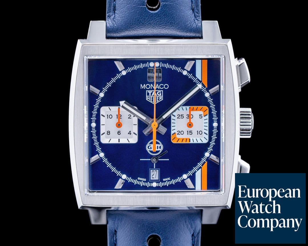 Image of Heuer Monaco Gulf Chronograph 