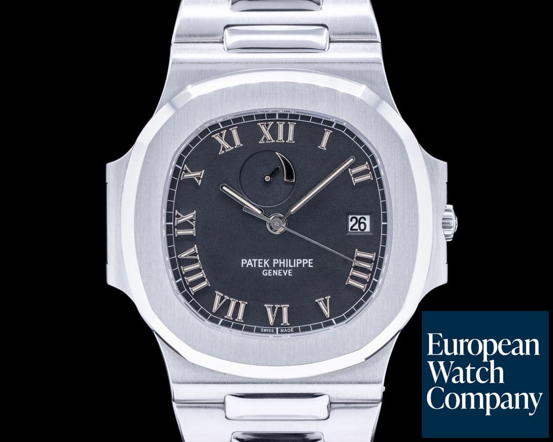 Image of Patek Philippe Nautilus 3710 "Comet" SS Black Dial