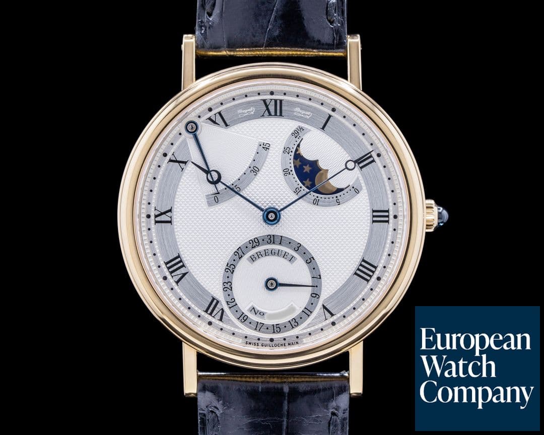 Image of Breguet Classique  3130BA Power Reserve Moon 18K Yellow Gold NICE