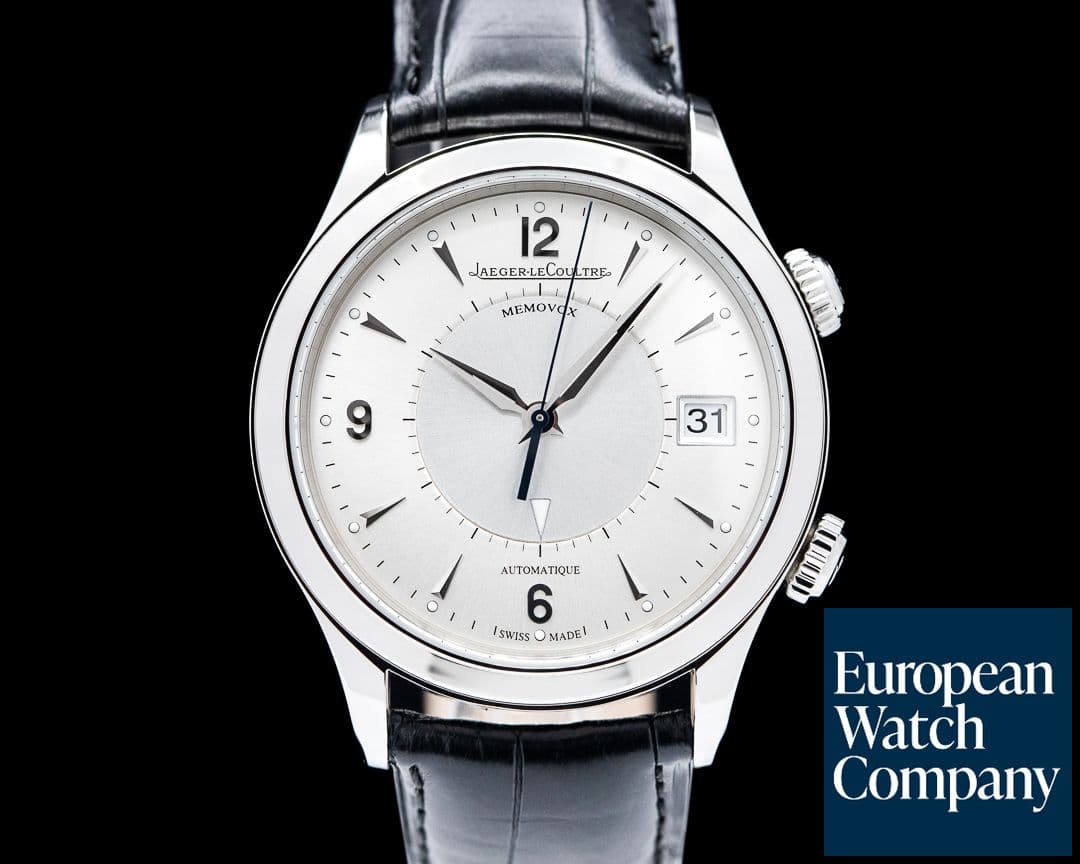 Image of Jaeger LeCoultre Master Memovox SS Silver Dial