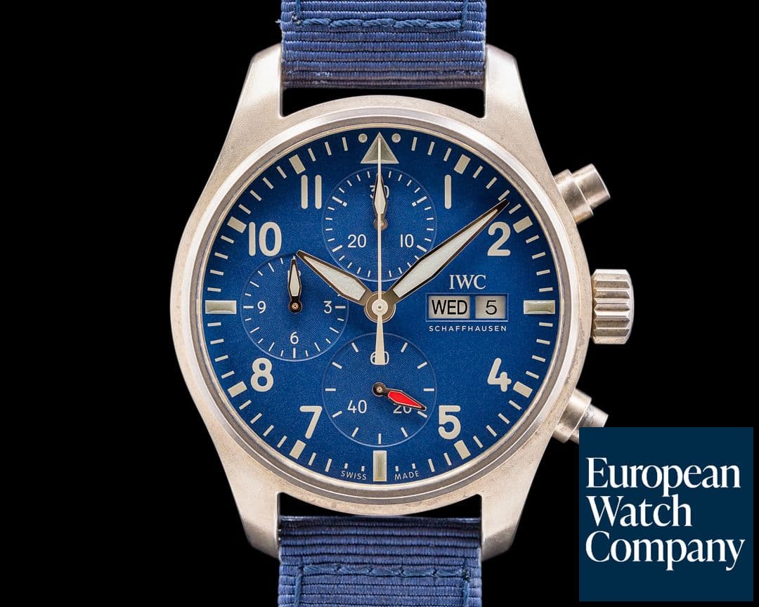 Image of IWC Pilots Watch Chronograph 41mm Bronze Blue Dial 2022