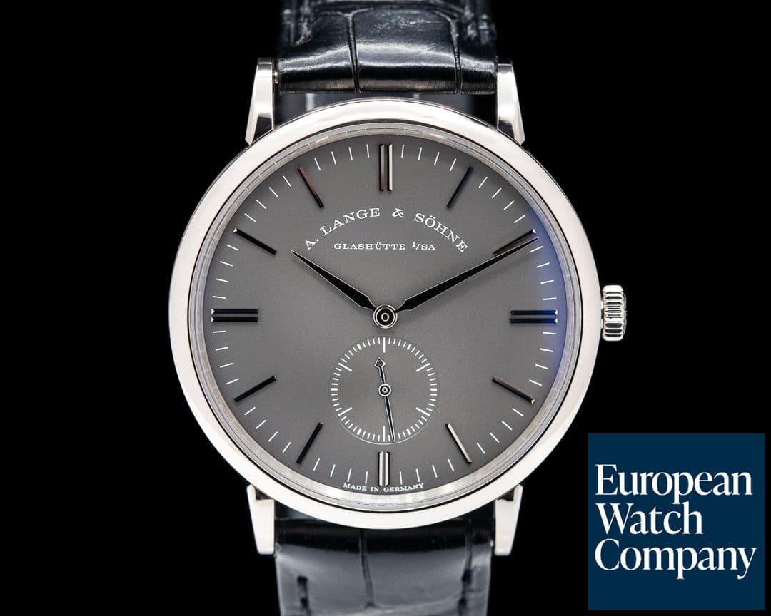 Image of A. Lange and Sohne Saxonia 219.027 Manual Wind 18K White Gold 