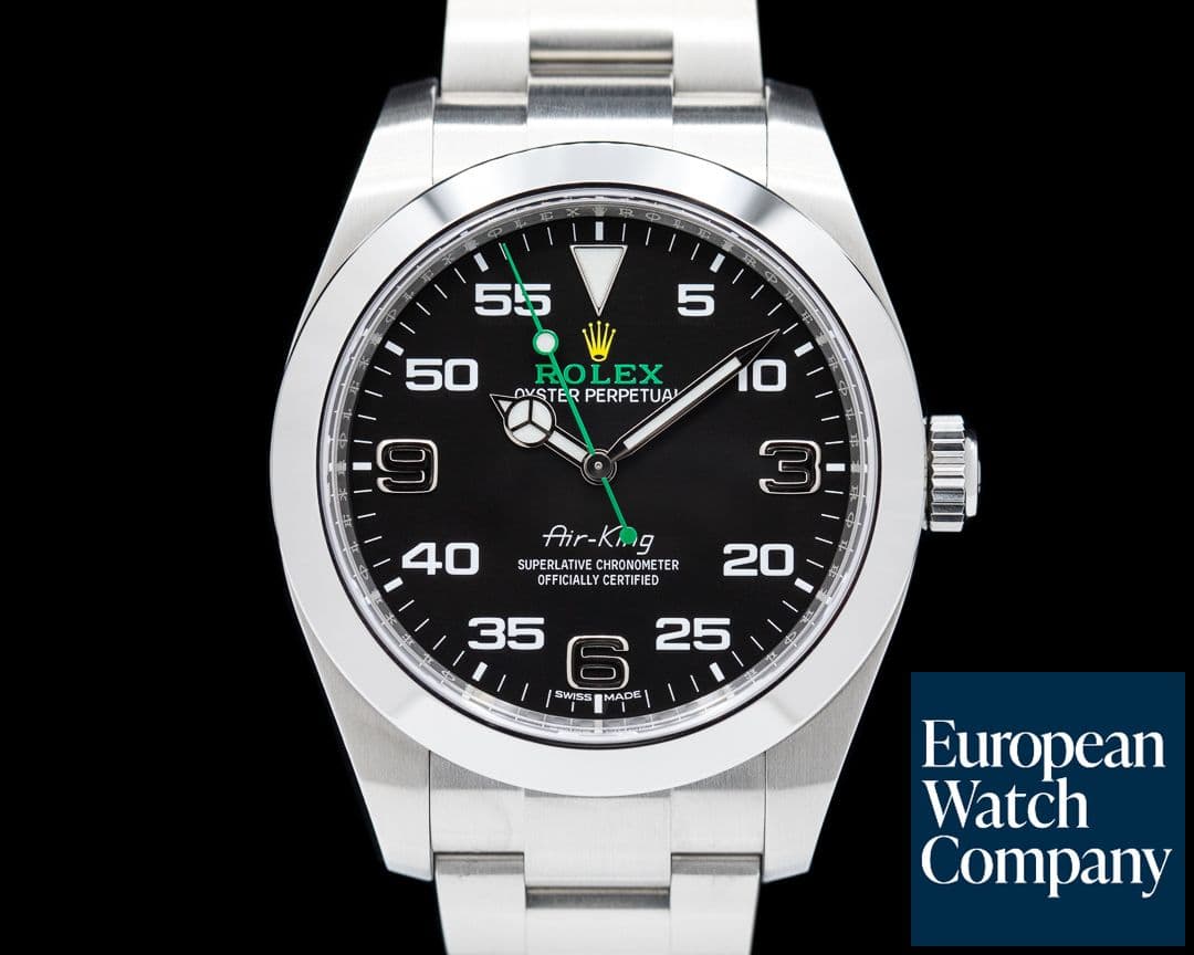 Image of Rolex Air King 116900 Black Dial SS 2020