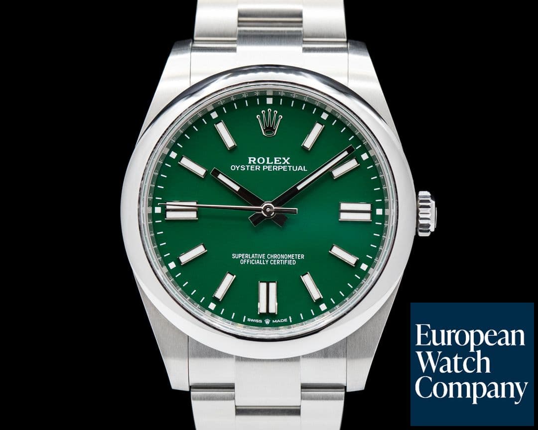 Image of Rolex Oyster Perpetual 124300 41mm SS / Green Dial 
