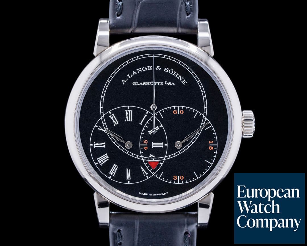 Image of A. Lange and Sohne Richard Lange 252.029 JUMPING SECONDS White Gold Black Dial 