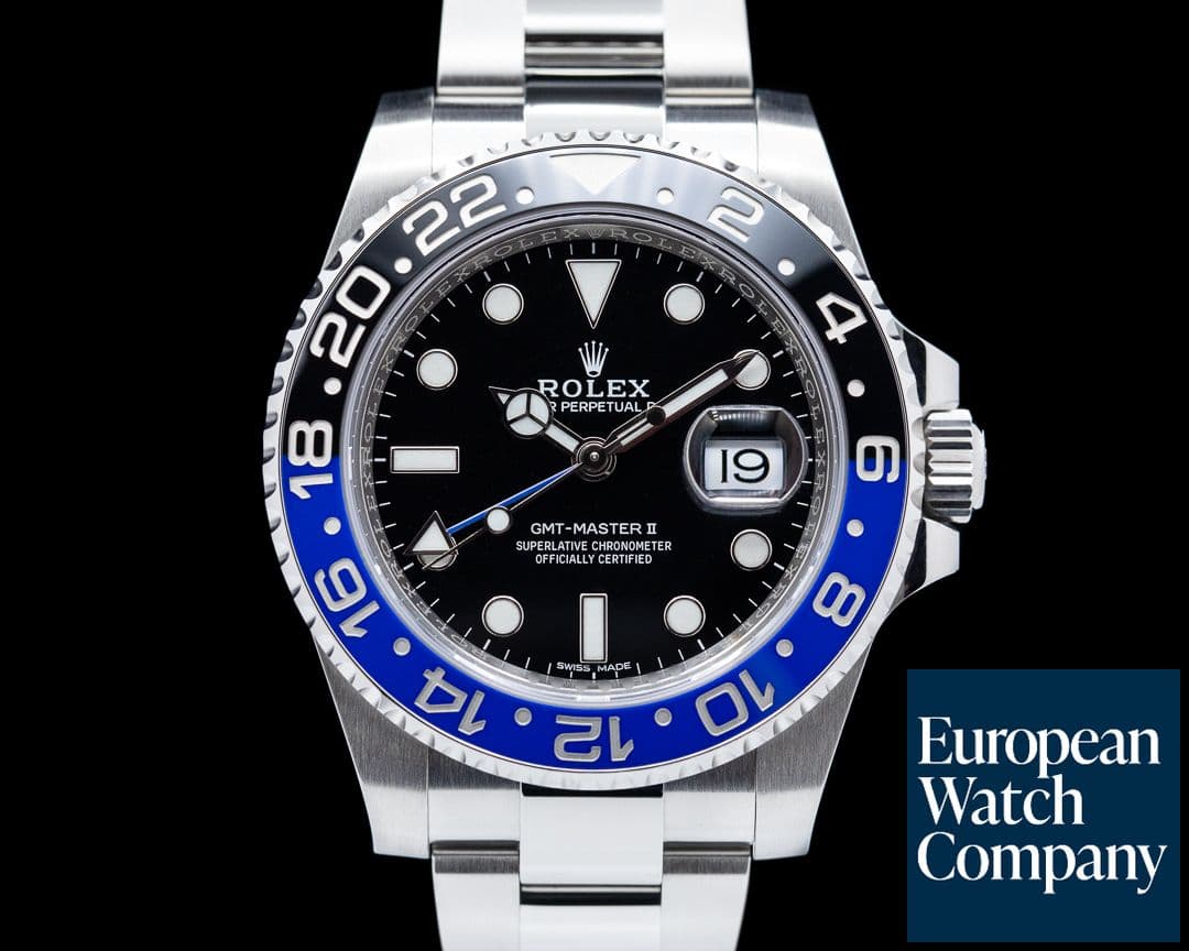Image of Rolex GMT Master II 116710 Ceramic "Batman" SS