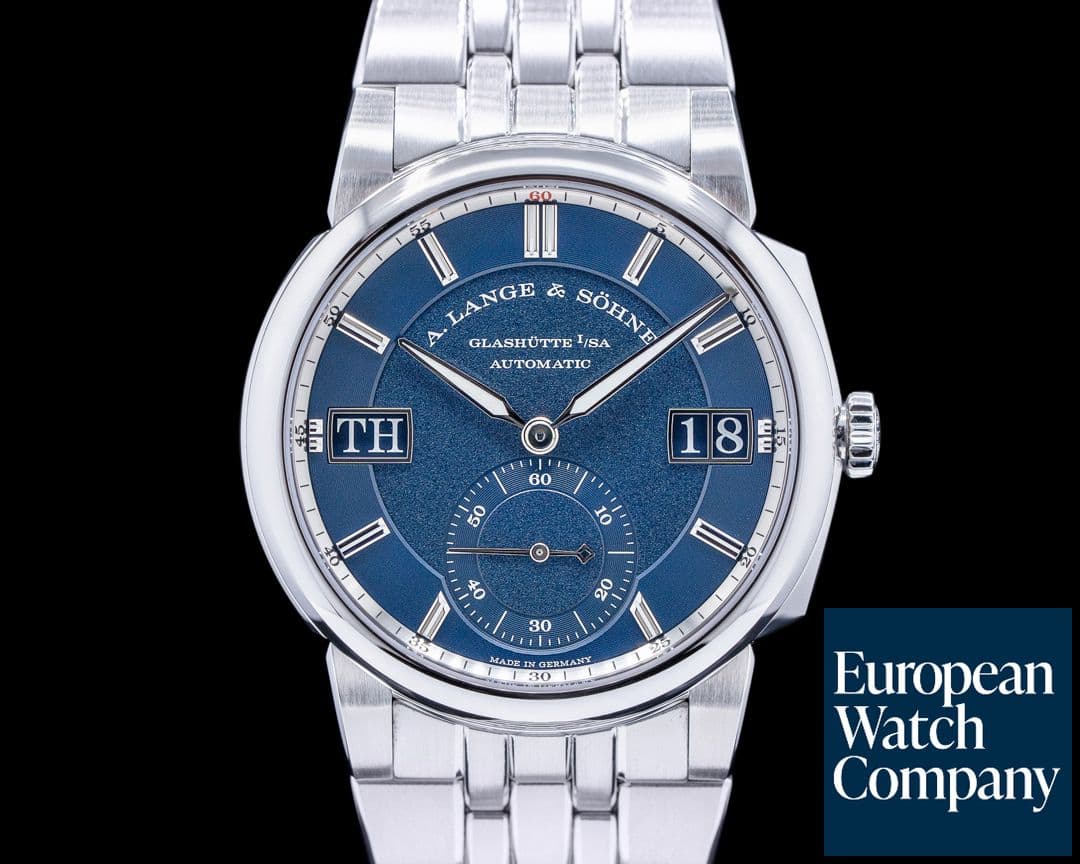Image of A. Lange and Sohne Odysseus 363.179 Stainless Steel Blue Dial 
