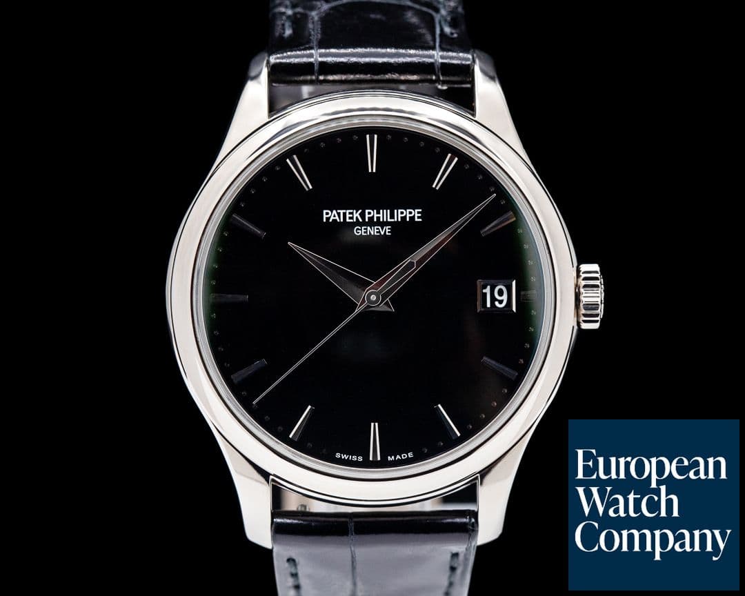 Image of Patek Philippe Calatrava 5227G Automatic 18K White Gold Black Dial 