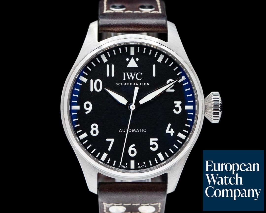 Image of IWC Big Pilot's Watch IW329301 43mm Black Dial