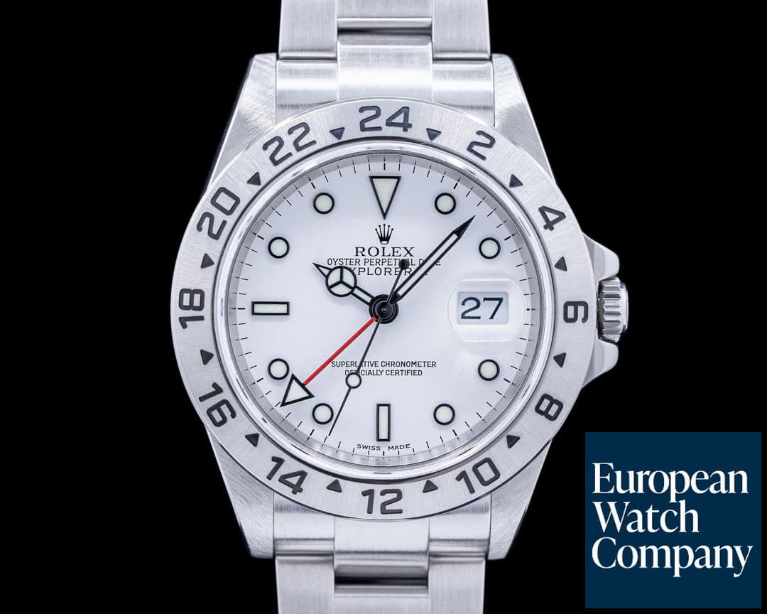 Image of Rolex Explorer II SS White Dial 16570
