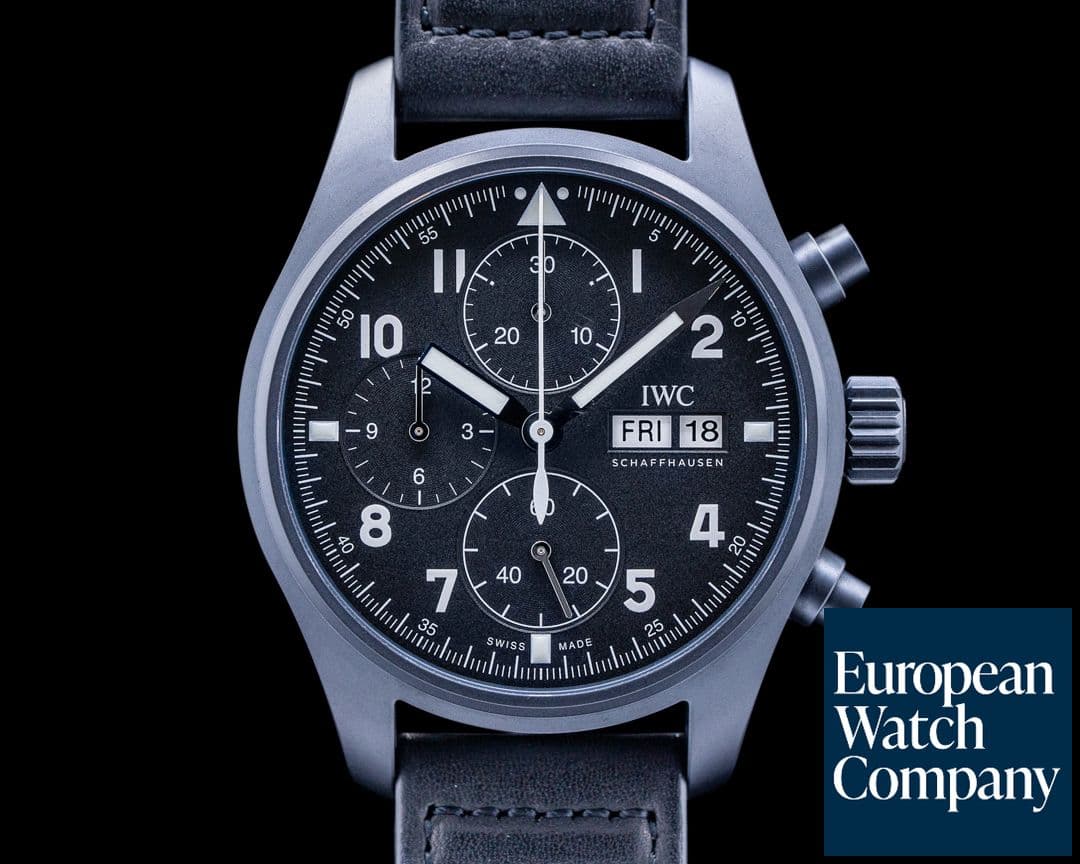 Image of IWC Pilots Watch Chronograph Tribute to 3705 LIMITED