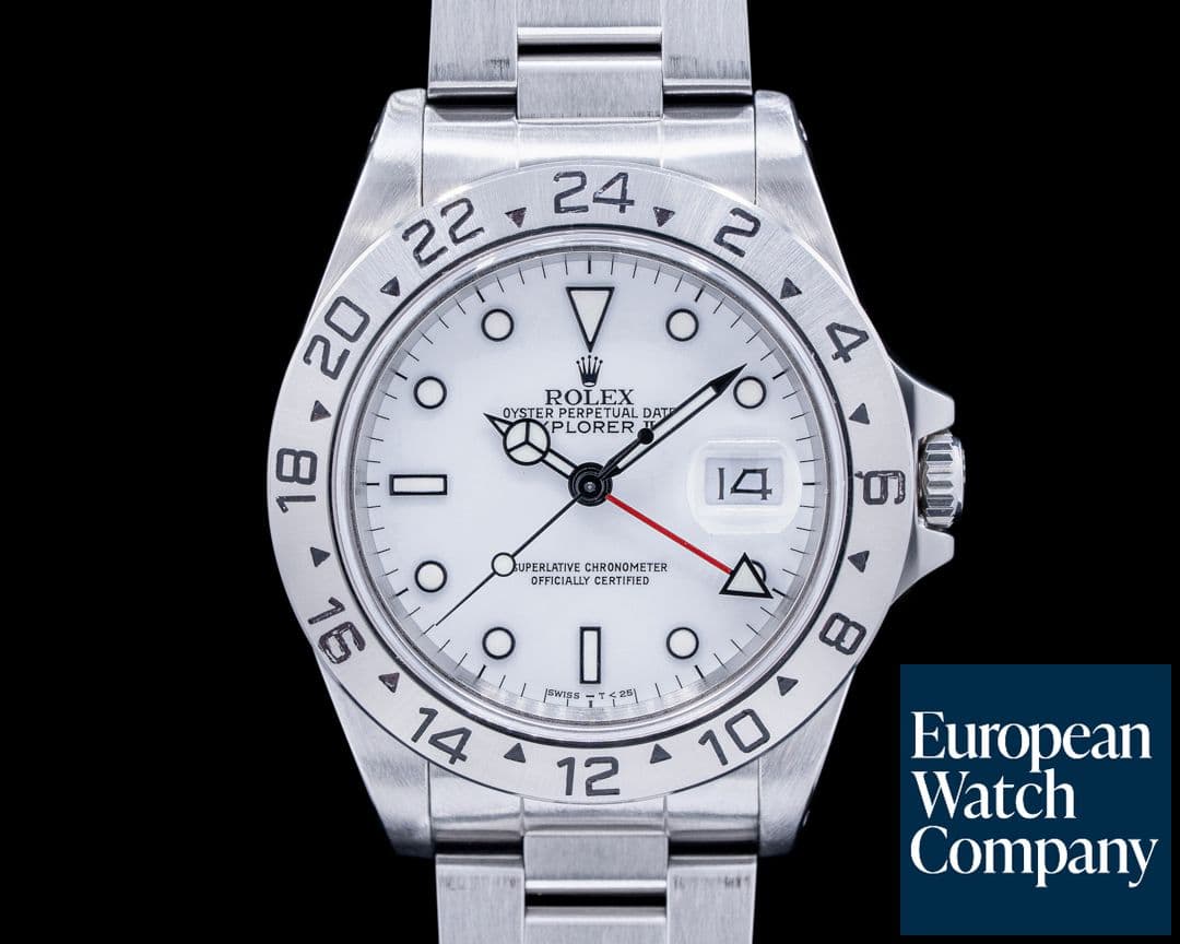 Image of Rolex Explorer II SS White Dial 16570