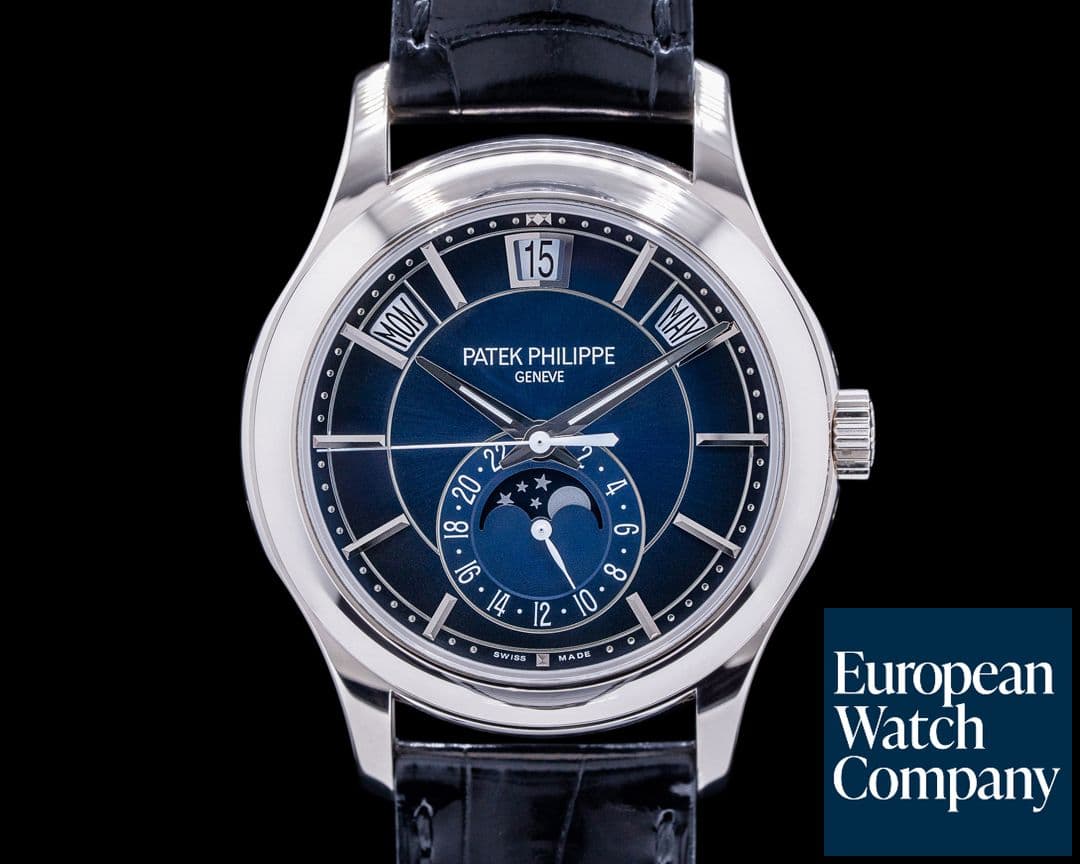 Image of Patek Philippe Annual Calendar 5205G Blue Dial 18K White Gold 2022 