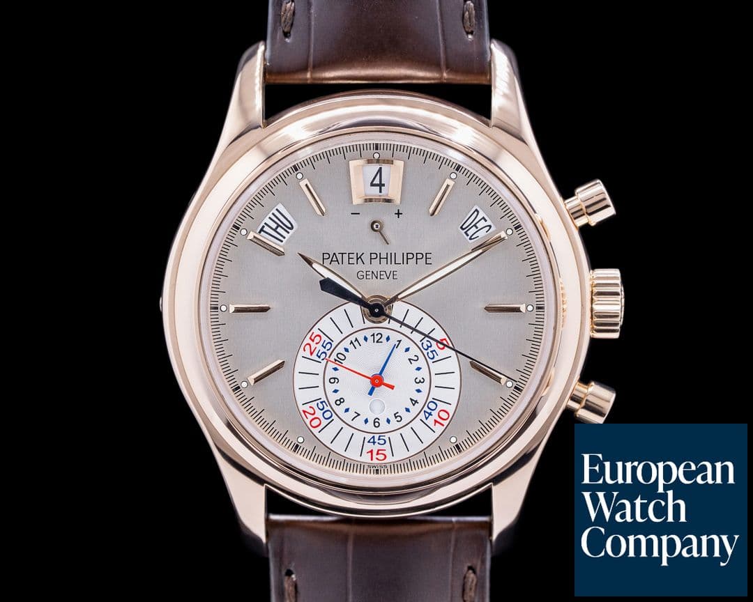 Image of Patek Philippe Annual Calendar Chronograph 5960R 18K Rose Gold