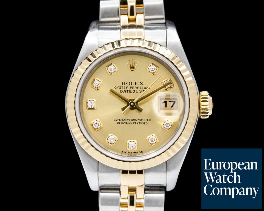 Image of Rolex Lady Datejust 18k / SS Champagne Dial 26mm