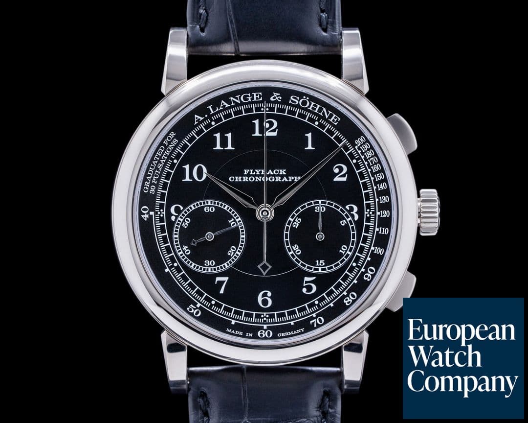 Image of A. Lange and Sohne 1815 414.028 Chronograph 18K White Gold