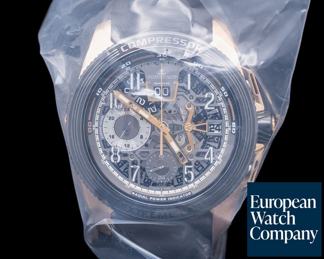 Image of Jaeger LeCoultre Master Compressor Extreme Lab 2 18k Rose Gold Limited SERVICED
