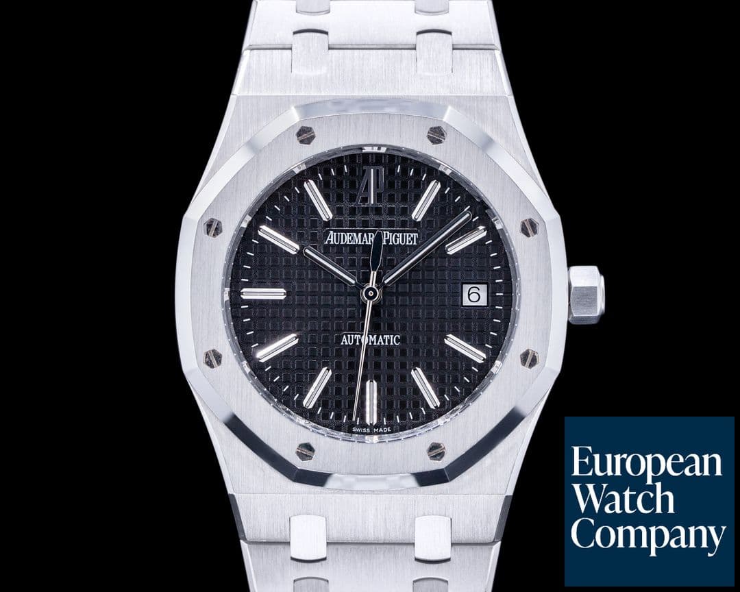 Image of Audemars Piguet Royal Oak 15300ST Black Dial SS 39MM 