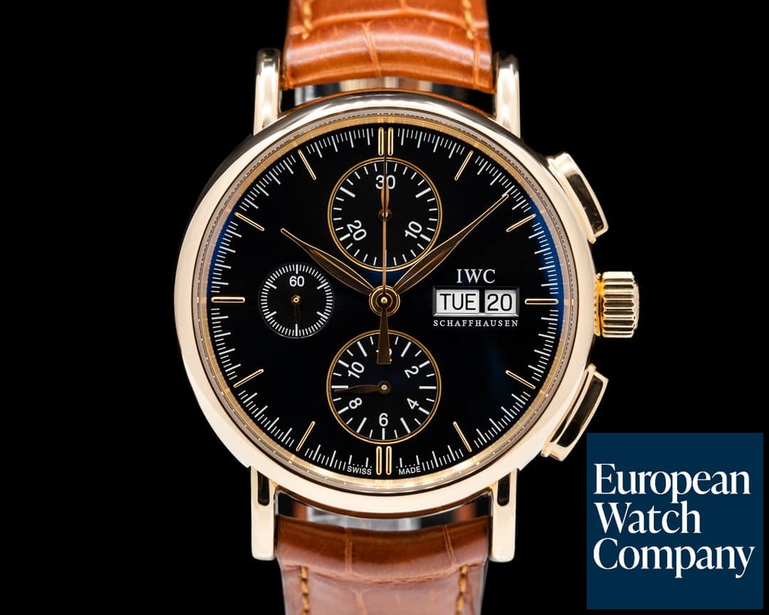 Image of IWC Portofino Chronograph 3783 Rose Gold