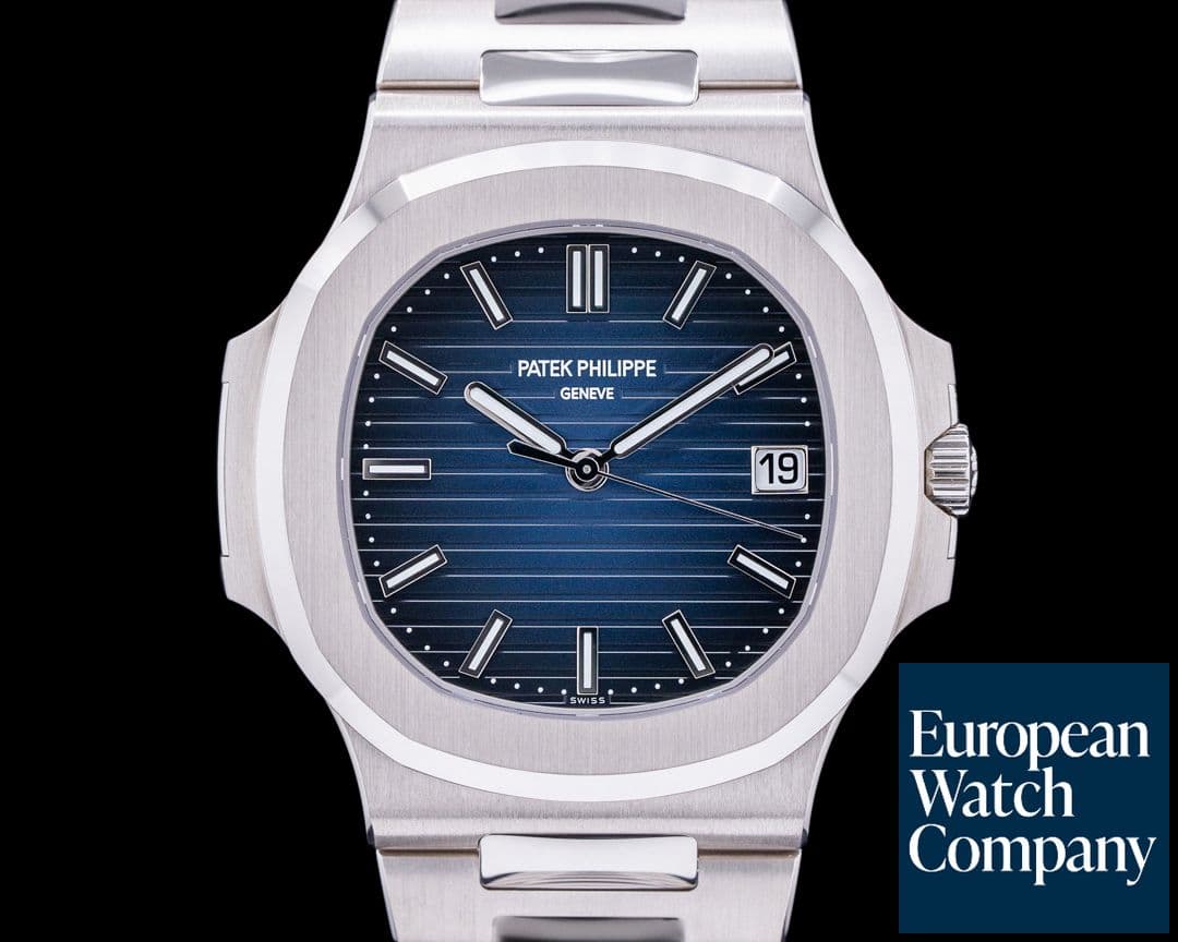 Image of Patek Philippe Jumbo Nautilus 5811/1G Blue Dial WG UNWORN