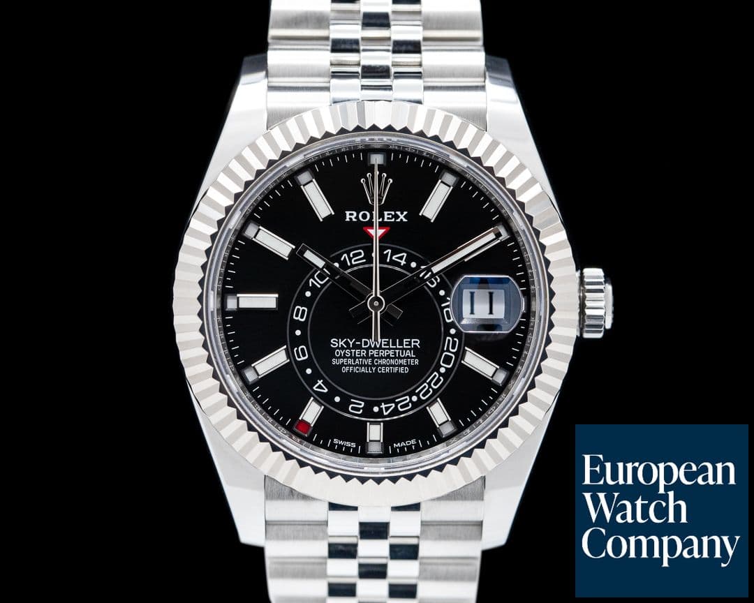 Image of Rolex Sky Dweller 326934 Steel Black Dial 2022