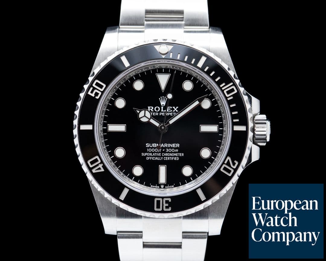 Image of Rolex Submariner 124060 No Date Ceramic Bezel 41MM 2021
