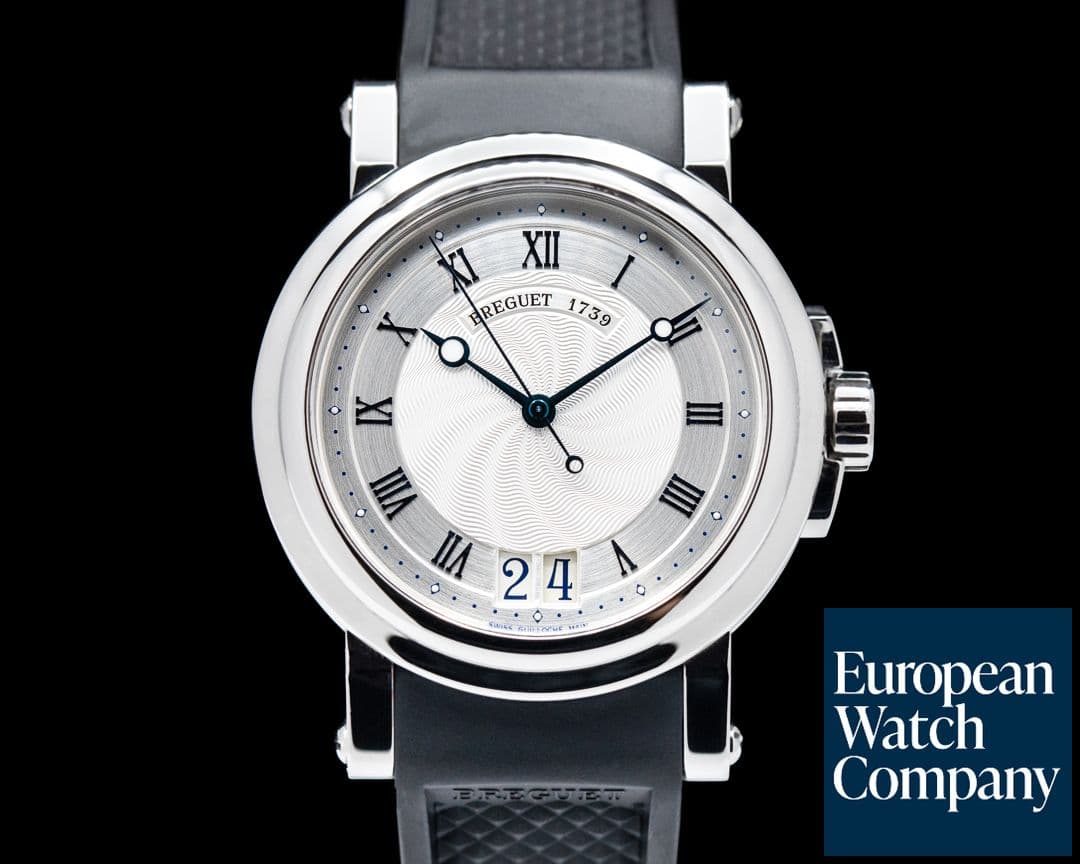 Image of Breguet Marine Big Date SS / Rubber