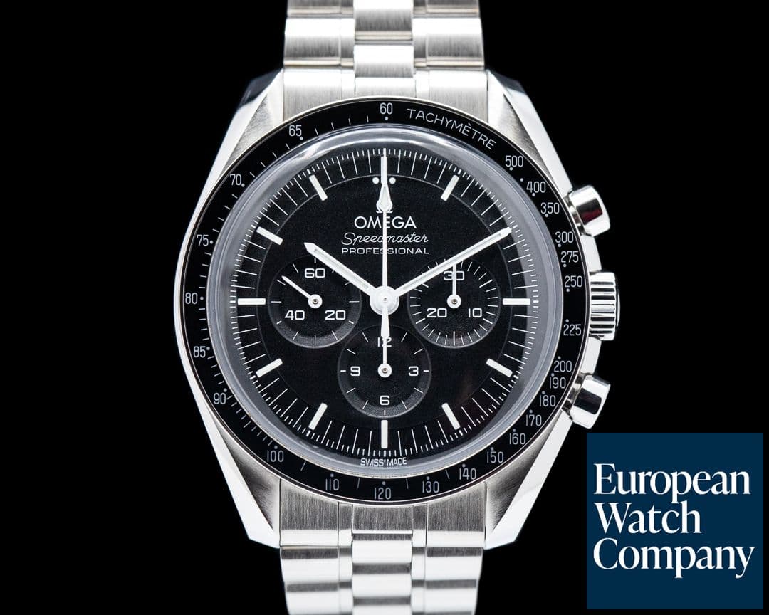 Image of Omega Speedmaster Professional Black Dial SS / Bracelet