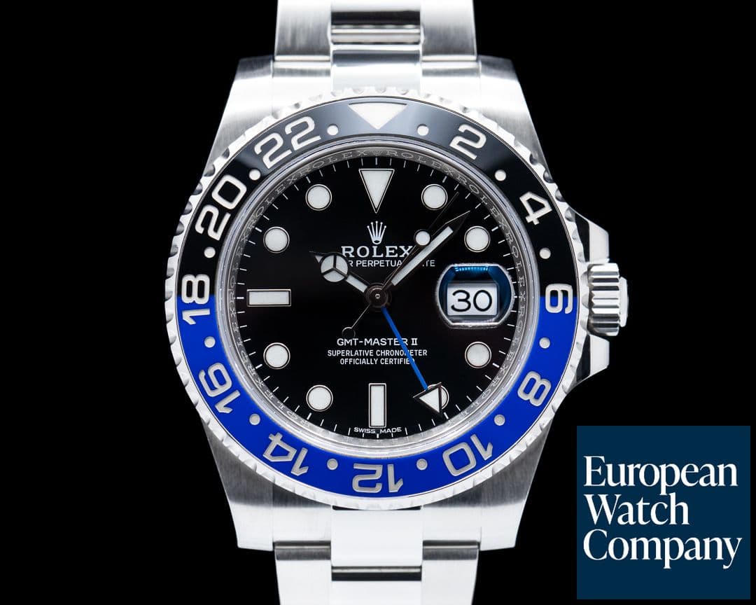 Image of Rolex GMT Master II 116710 Ceramic "Batman" SS