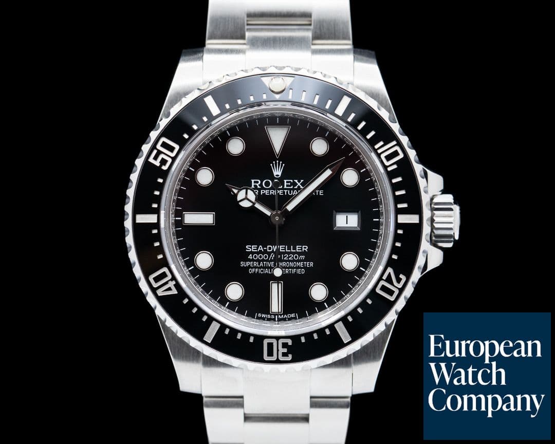Image of Rolex Sea Dweller 4000 116600 SS DISCONTINUED FULL SET 