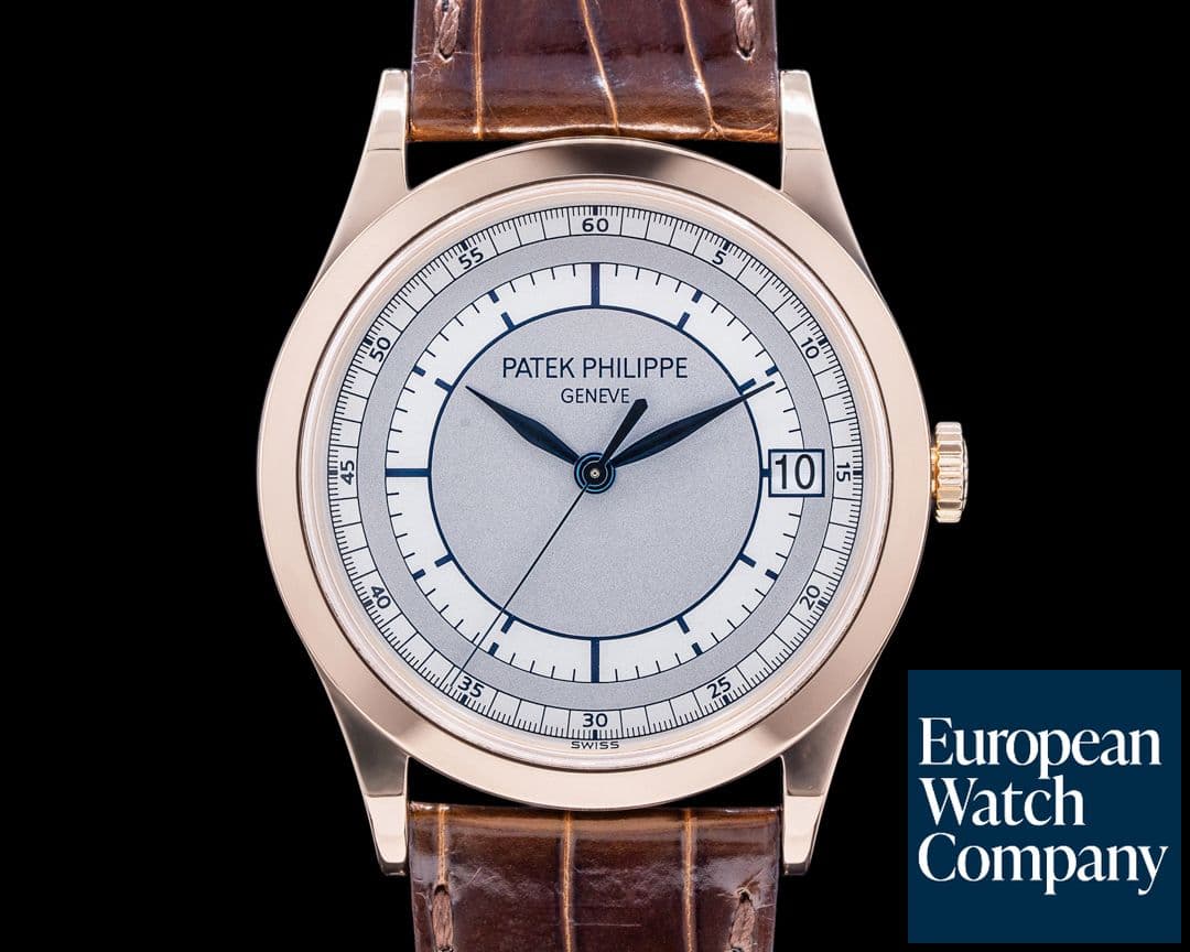 Image of Patek Philippe Calatrava 5296R 18K Rose Gold Sector Dial