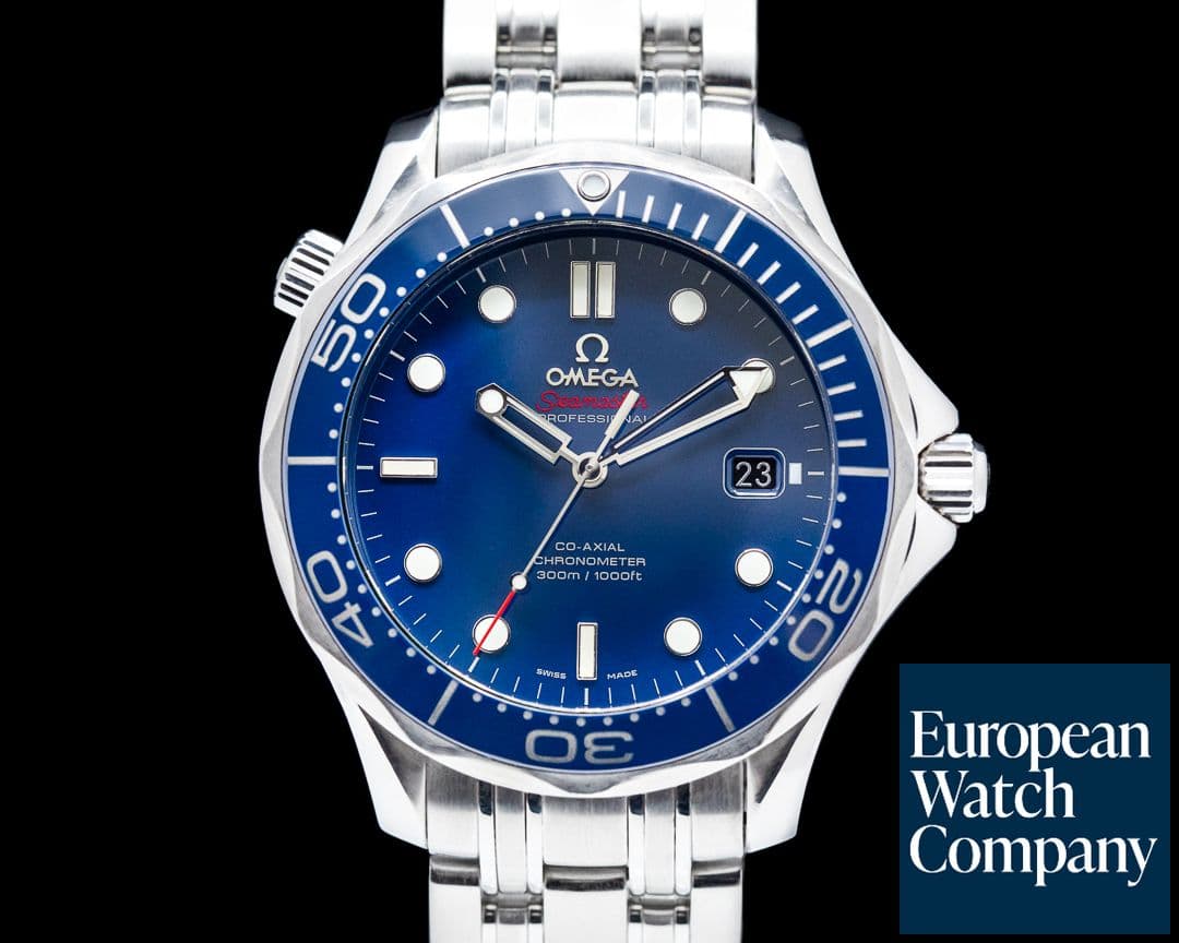 Image of Omega Seamaster Professional Blue Dial 300m Co-Axial SS