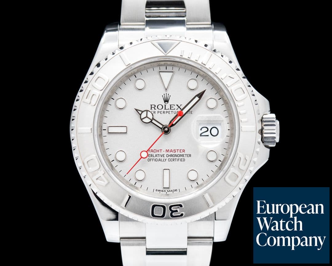 Image of Rolex Yacht Master 116622 SS Platinum Dial / Platinum Bezel 