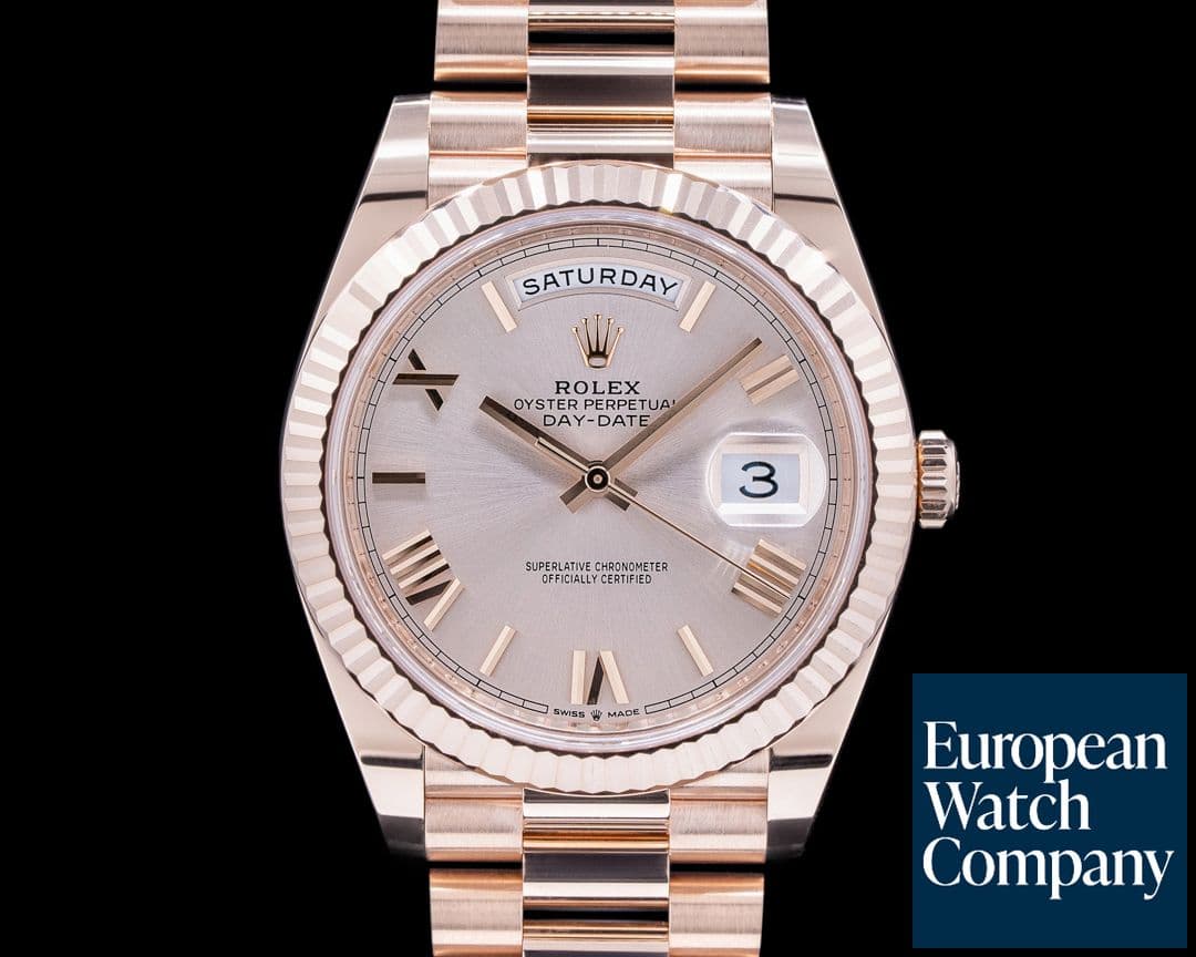 Image of Rolex Day Date Presidential Everose Gold Rose Dial 40MM 
