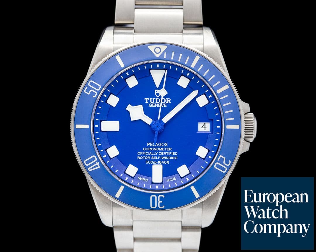 Image of Tudor Pelagos Blue Dial In-House Caliber Titanium