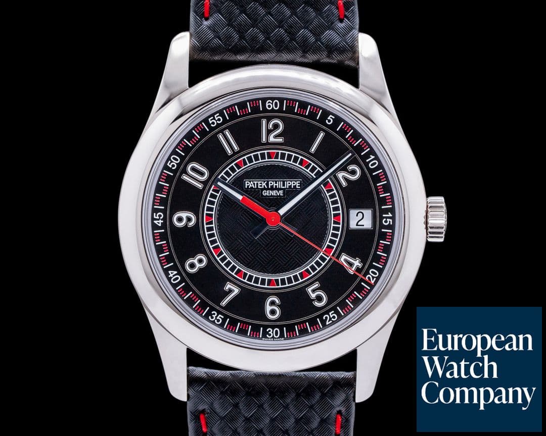 Image of Patek Philippe Calatrava 6007G-010 Red 18k White Gold NEW MODEL UNWORN